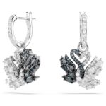 Swarovski Swan fülbevaló
